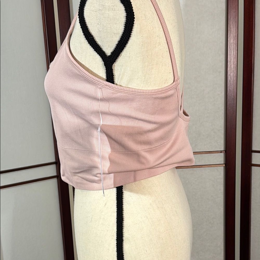 Athleta Pink Ribbed Camisole Tank - Picture 2 of 6